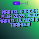 Marvel Çıkacak Filmler 2026