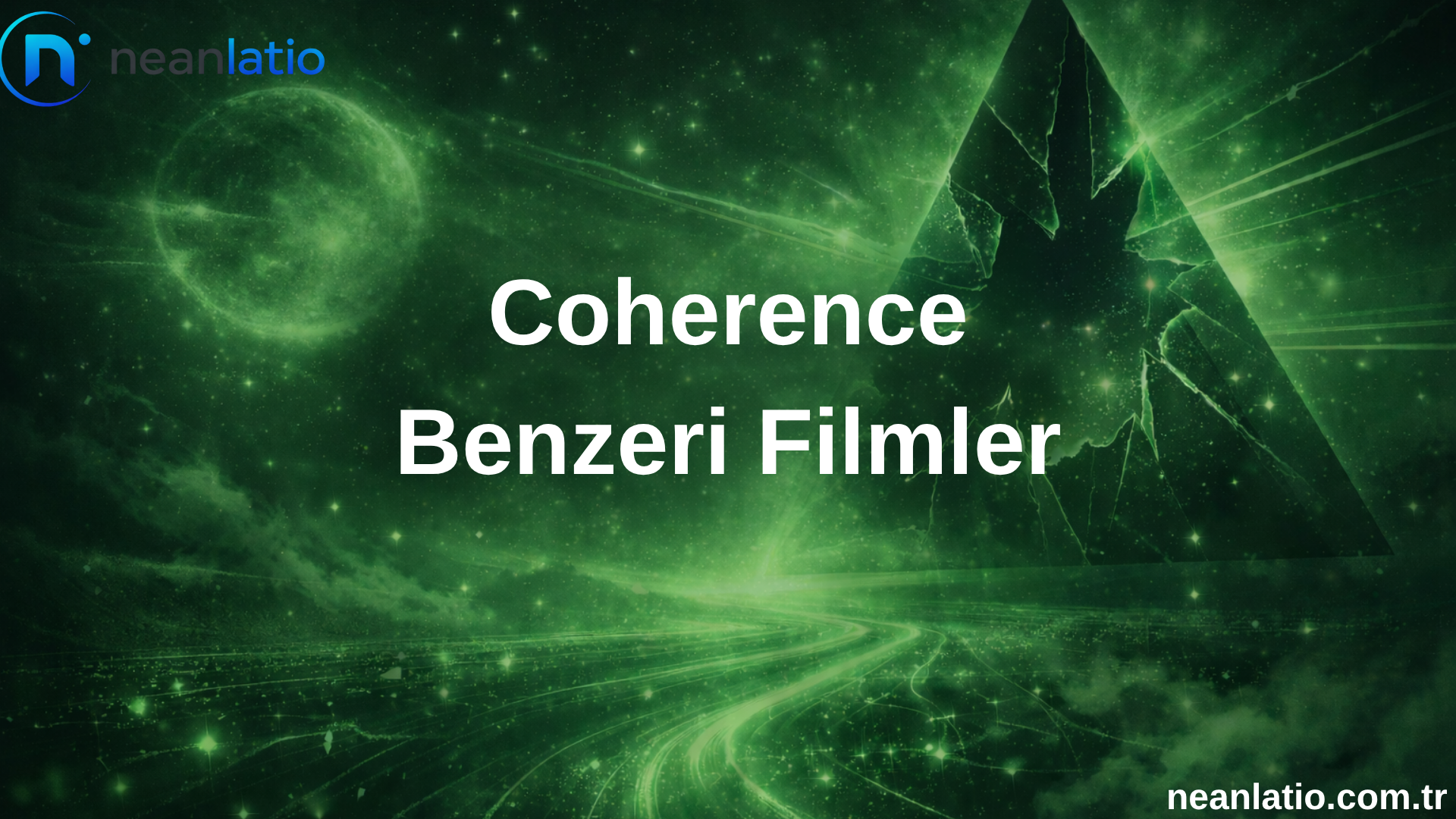 Coherence gibi filmler konseptinde paralel gerçeklik ve bilim kurgu görseli